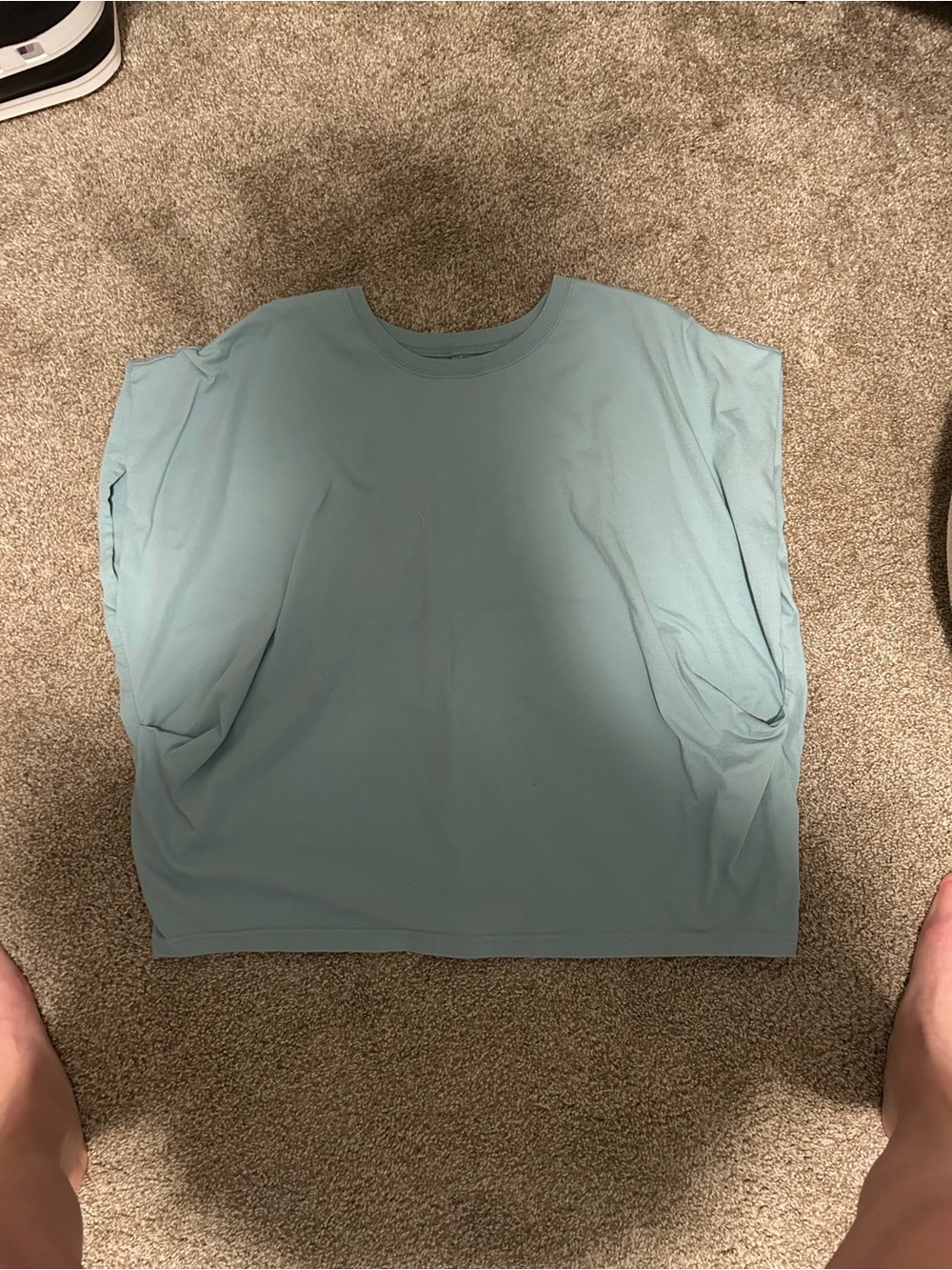 pistola Relaxed Scoop Neck Top in Light Teal